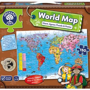 World Map & Poster